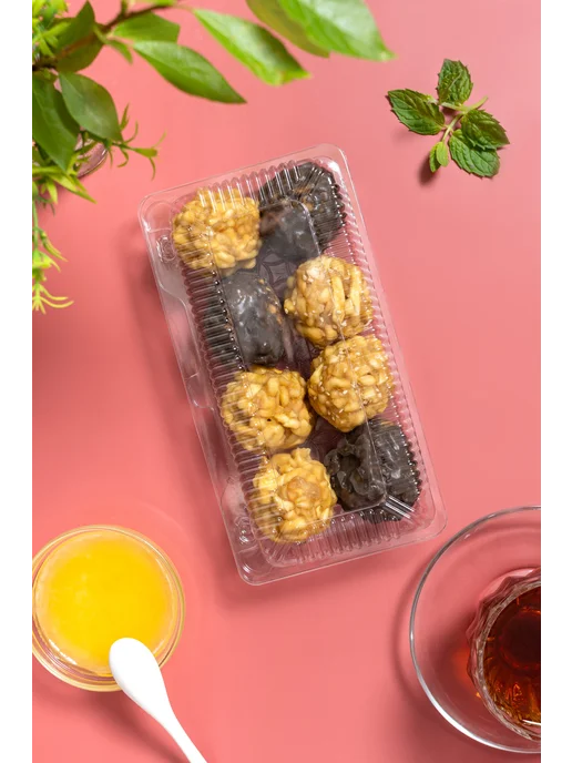 Казанские сладости Чак-чак ассорти.Казанский натуральный мед, шоколад. 330гр, 340 г, фото 2