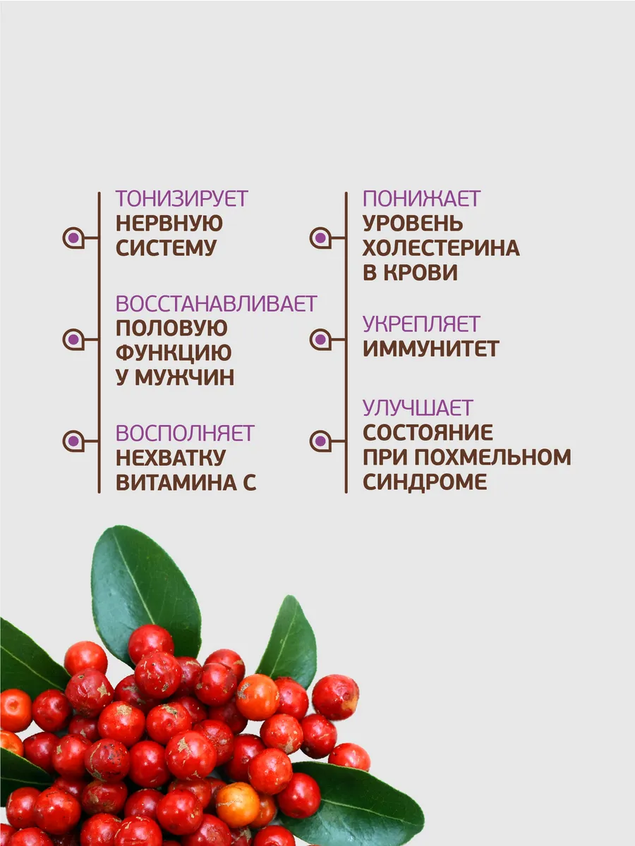 Лимонник китайский, ягода сушеная Полезные припасы 68975700 купить за 413 ₽  в интернет-магазине Wildberries