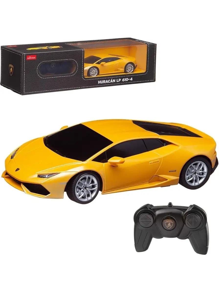 Машина р/у 1:24 Lamborghini Huracan LP 610-4 RASTAR 69037885 купить за 1  684 ₽ в интернет-магазине Wildberries