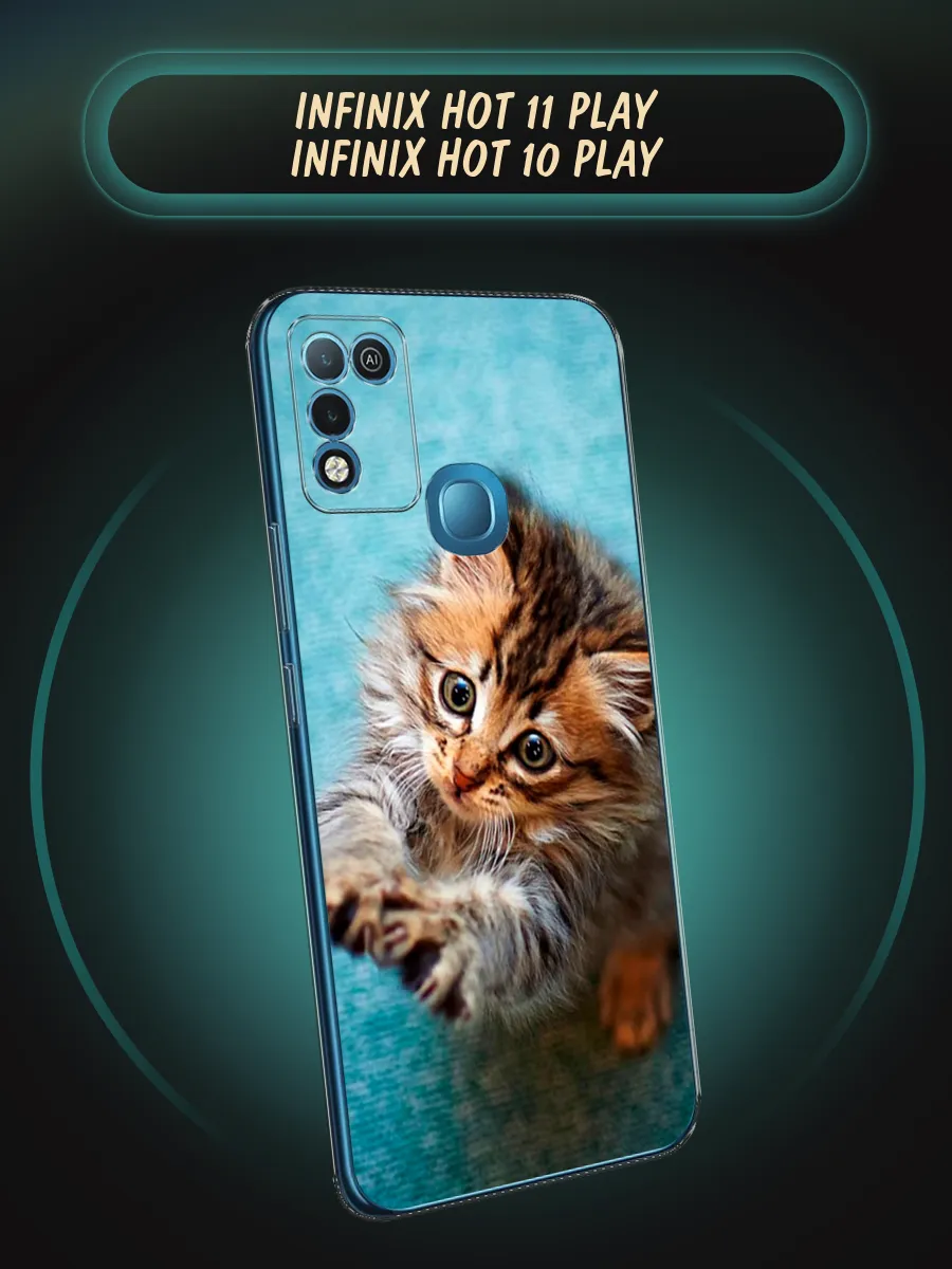 Чехол на Infinix HOT 11 Play / HOT 10 Play с рисунком Infinix 69100719  купить за 349 ₽ в интернет-магазине Wildberries