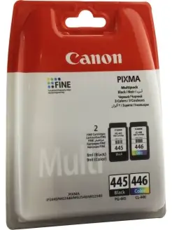 Набор картриджей PG-445 CL-446 (8283B004) CANON 69111311 купить за 5 201 ₽ в интернет-магазине Wildberries