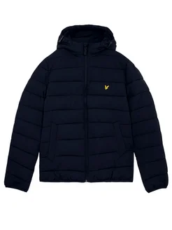 Куртка пуховик демисезонный короткий с капюшоном Lyle & Scott 69131228 купить за 15 382 ₽ в интернет-магазине Wildberries