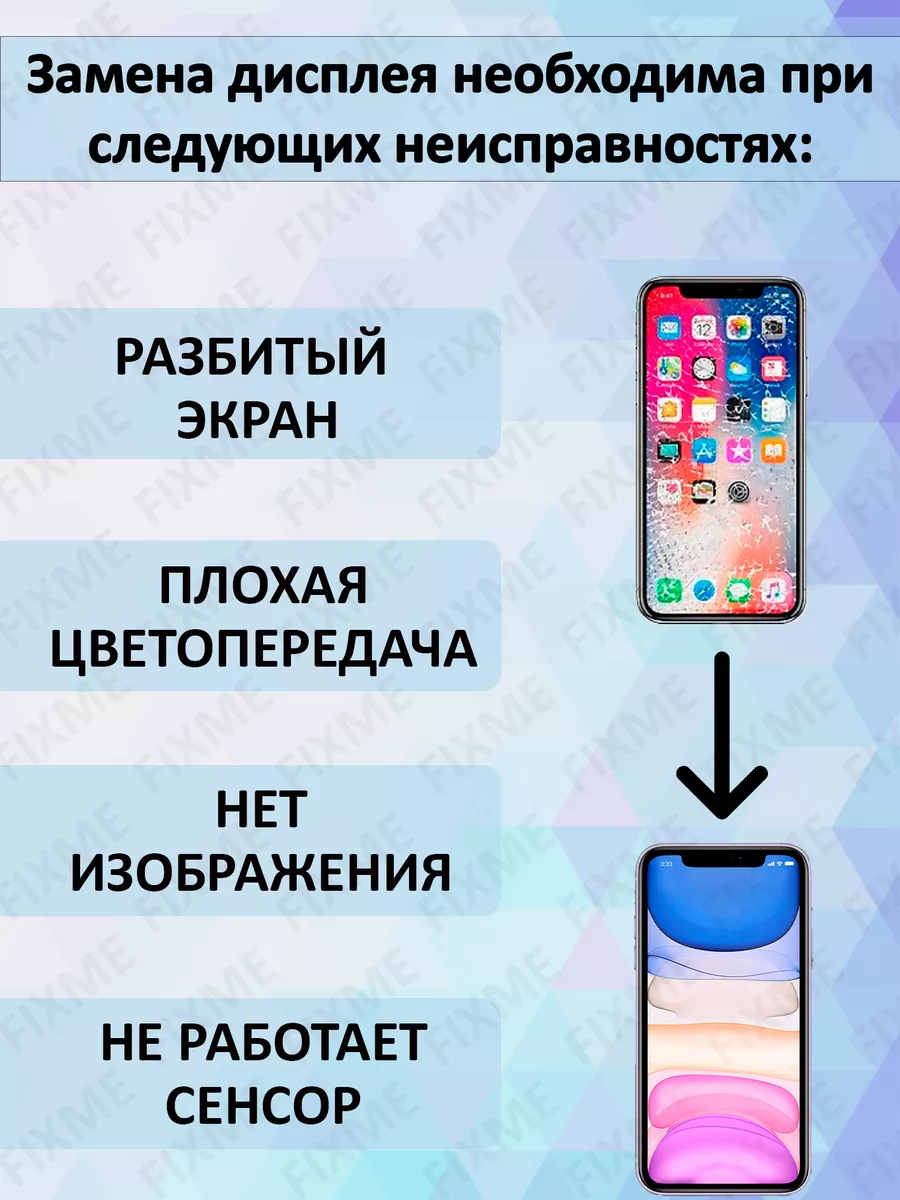 Дисплей для iPhone 11 с рамкой TFT FixMe 69195292 купить за 1 707 ₽ в  интернет-магазине Wildberries