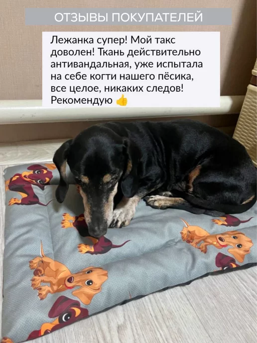 OTANUKI Лежанка для собак и кошек, серый, фото 4