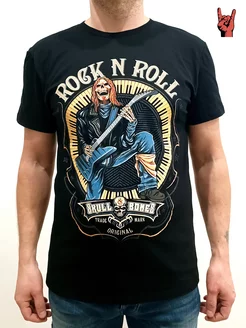 Футболка Rock n Roll Rock Stuff 69562421 купить за 631 ₽ в интернет-магазине Wildberries