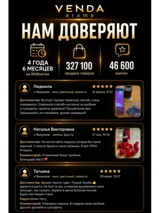 Venda Отдушка Спелая вишня для свечей и мыла 33 мл, 33 мл, фото 8