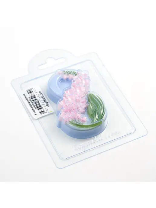 AnyMolds 8 марта орхидея форма для мыла, белый, фото 5