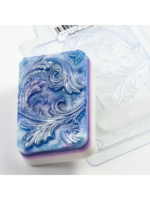 AnyMolds Зимние узоры форма для мыла и шоколада, белый, фото 2