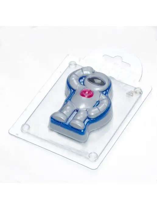AnyMolds Космонавт форма для мыла и шоколада, белый