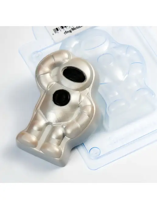 AnyMolds Космонавт форма для мыла и шоколада, белый, фото 3