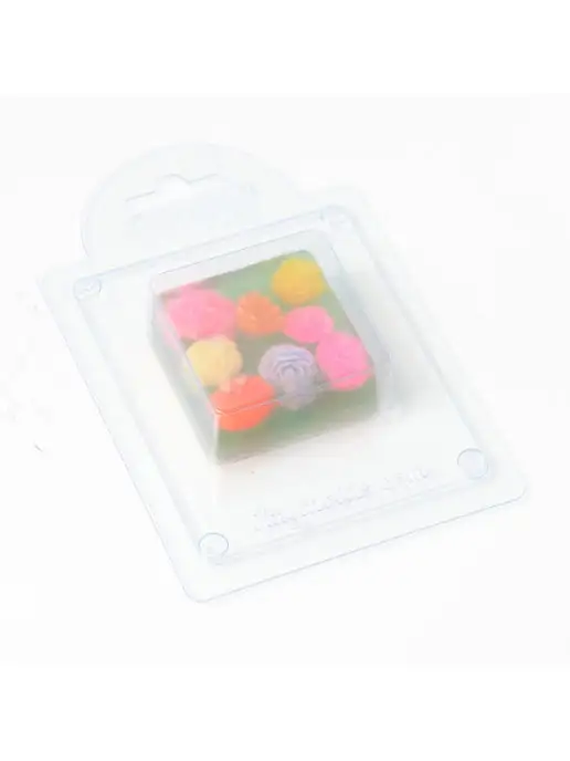 AnyMolds Мини квадрат форма для мыла и шоколада, белый, фото 3