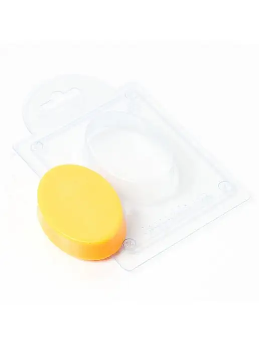 AnyMolds Мини овал форма для мыла и шоколада, белый