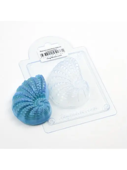 AnyMolds Морская раковина форма для мыла, белый, фото 2