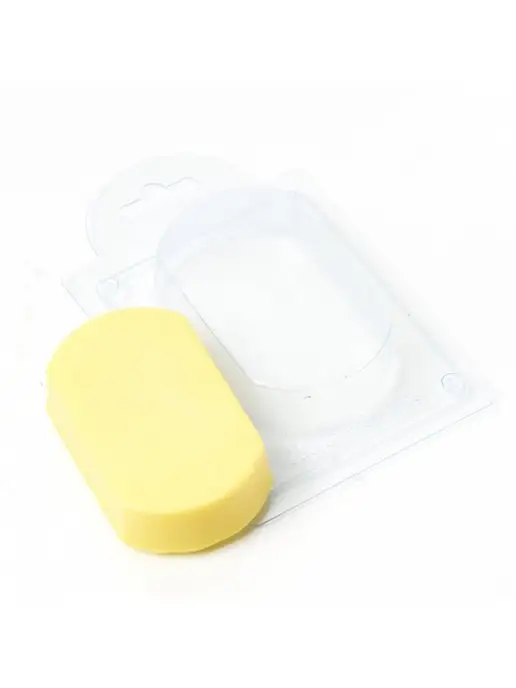 AnyMolds Прямоугольник форма для мыла и шоколада, белый
