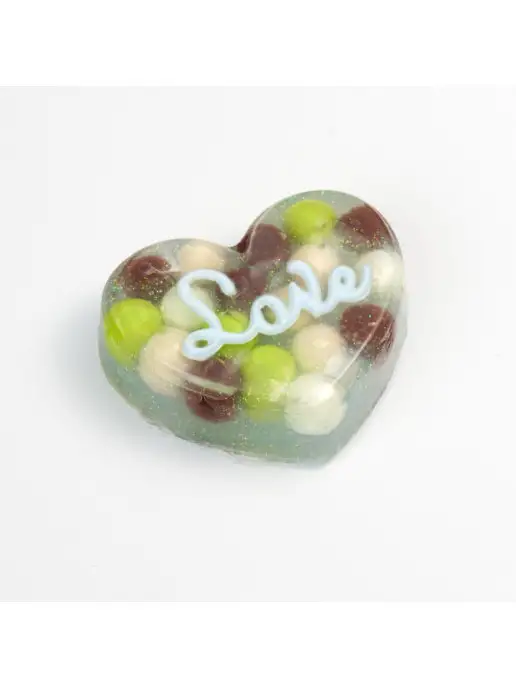 AnyMolds Сердце Love форма для мыла и шоколада, белый, фото 5