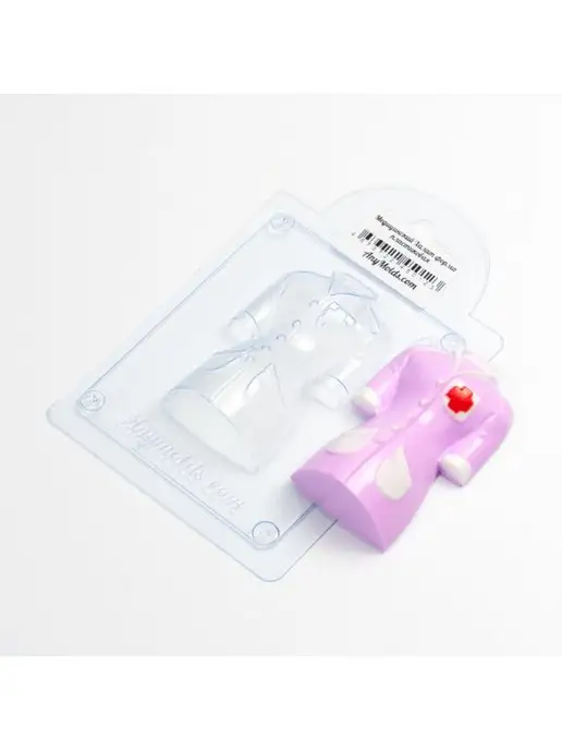 AnyMolds Медицинский Халат форма для мыла, белый