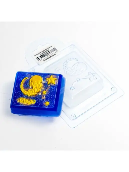 AnyMolds Дева знак зодиака форма для мыла, белый