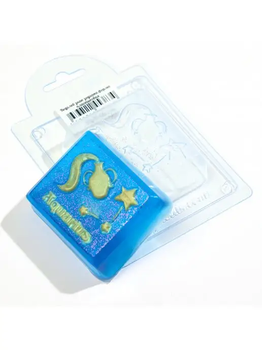 AnyMolds Водолей знак зодиака форма для мыла, белый