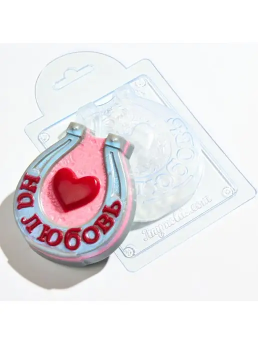 AnyMolds Подкова На любовь форма для мыла, белый, фото 3