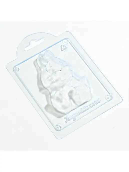AnyMolds Зайчонок форма для мыла и шоколада, белый, фото 4