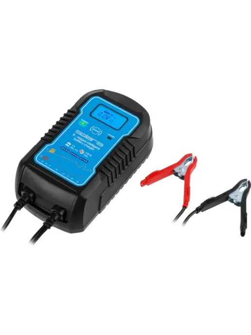 SOLARIS Зарядное устройство для аккумулятора универсальное 12v, синий, фото 2