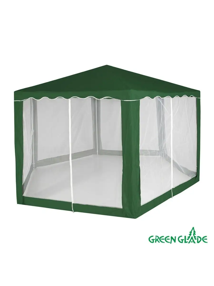 Шатер садовый с каркасом для отдыха и защиты от солнца Green Glade 70075841  купить за 6 926 ₽ в интернет-магазине Wildberries