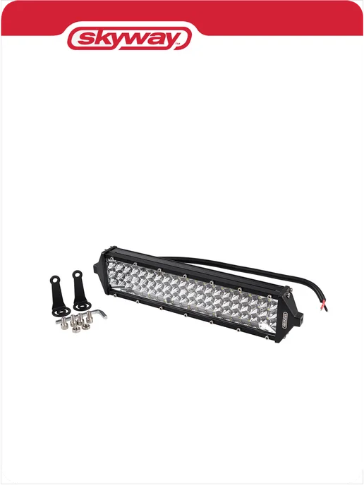 SKYWAY Фара светодиодная OFF ROAD 12V 24V 30W 6000К, 264 Вт, фото 2