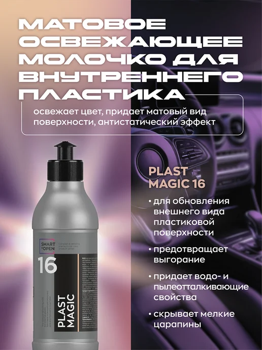 Smart Open Набор автохимии для салона, 1 л, фото 7