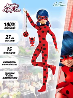 Кукла с аксессуарами Леди Баг Miraculous Леди Баг и Супер-кот 70093910 купить за 3 210 ₽ в интернет-магазине Wildberries