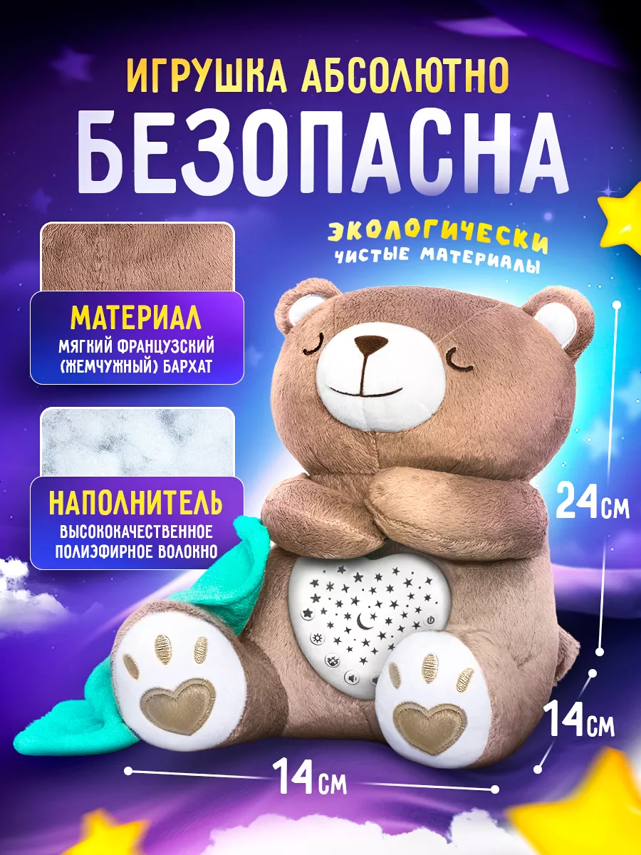 Ночник проектор с белым шумом Babypolis 70096708 купить за 2 387 ₽ в  интернет-магазине Wildberries