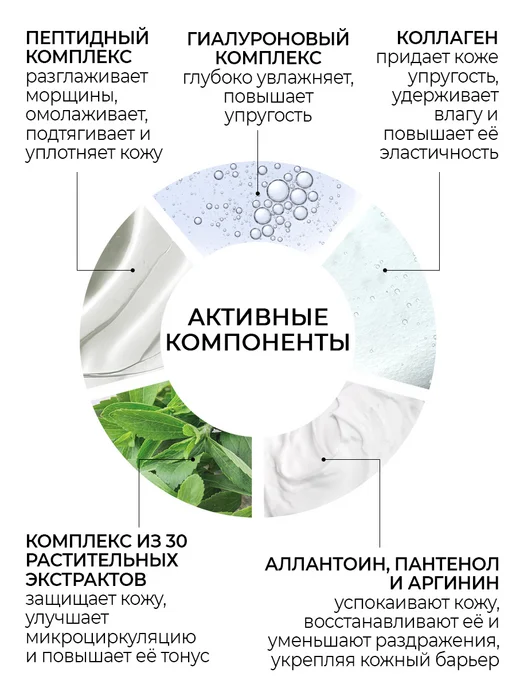 SHARY Восстанавливающий косметический набор гиалуроновый, фиолетовый, фото 4