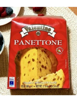 Кекс Panettone VALENTINO с изюмом и цукатами 500г, Италия VALENTINO 70103572 купить за 1 467 ₽ в интернет-магазине Wildberries