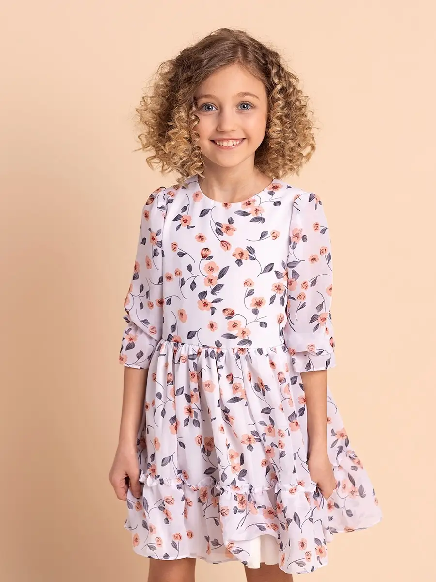 Красивые летние платья для девочек из коллекции «Маленькой Леди»