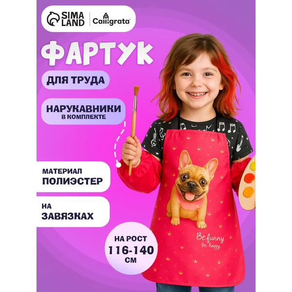 Фартук для труда, с нарукавниками
