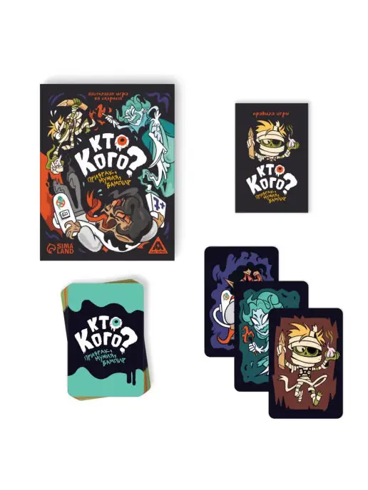 Сима-Ленд & ЛАС ИГРАС Настольная игра для детей Кто кого?, голубой, фото 3