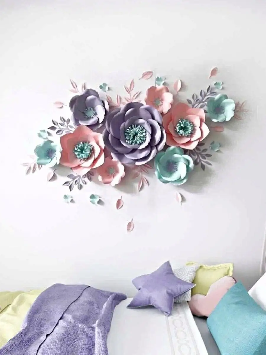 Цветочное панно на стену (53 фото)