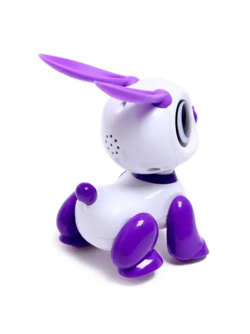 IQ BOT Робот питомец Кролик Интерактивная игрушка для детей, белый, фото 4