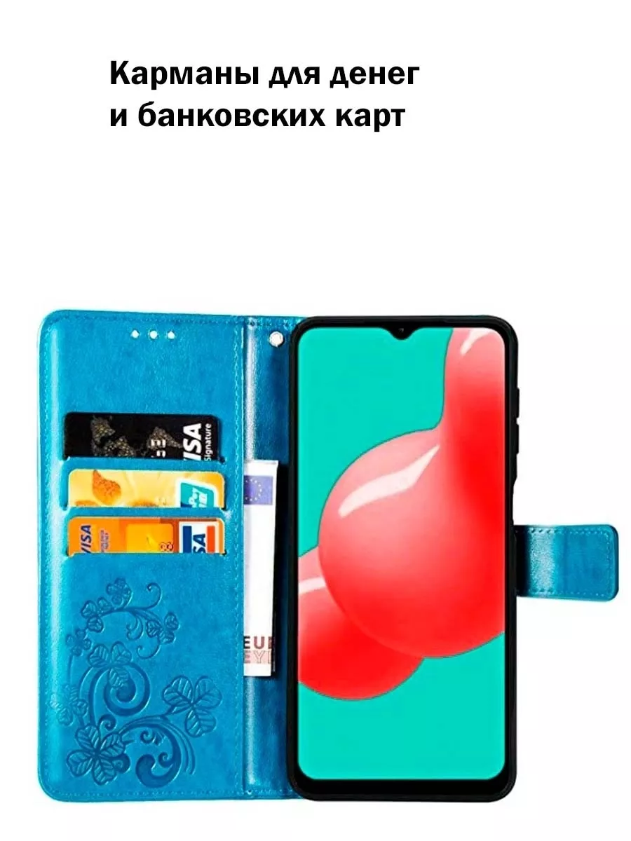 Чехол для Samsung A12/M12 книжка Samsung 70286691 купить за 408 ₽ в  интернет-магазине Wildberries