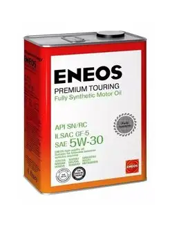 Моторное масло Premium Touring SN 5W30 4л 880947-8942216 eneos 70289693 купить за 2 577 ₽ в интернет-магазине Wildberries