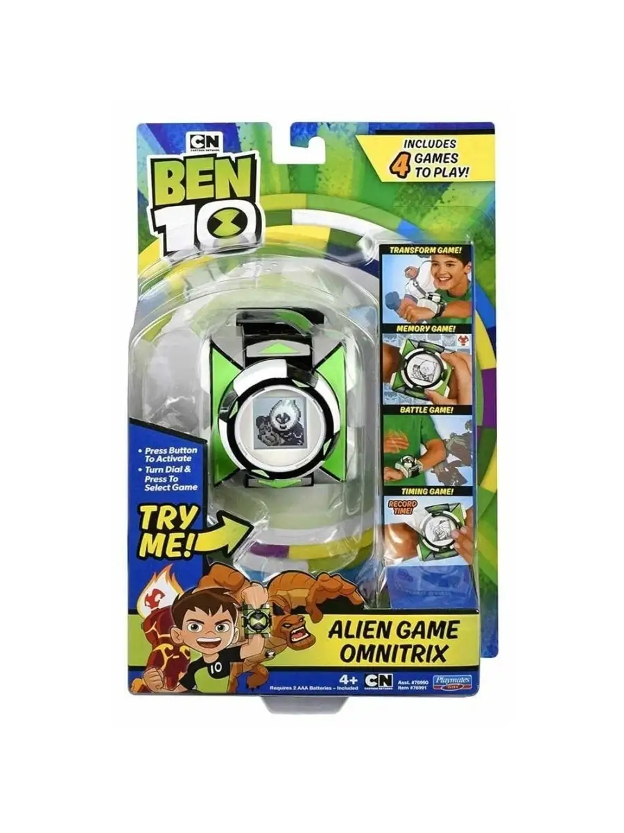 Ben 10 Игровой набор Часы Омнитрикс:Игры Пришельцев 4 режима WIZZAL Kids  70298251 купить за 3 581 ₽ в интернет-магазине Wildberries