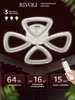 Люстра потолочная светодиодная с пультом 52Вт 13м2 Rivoli 489646309 купить за 1 483 ₽ в интернет‑магазине Wildberries