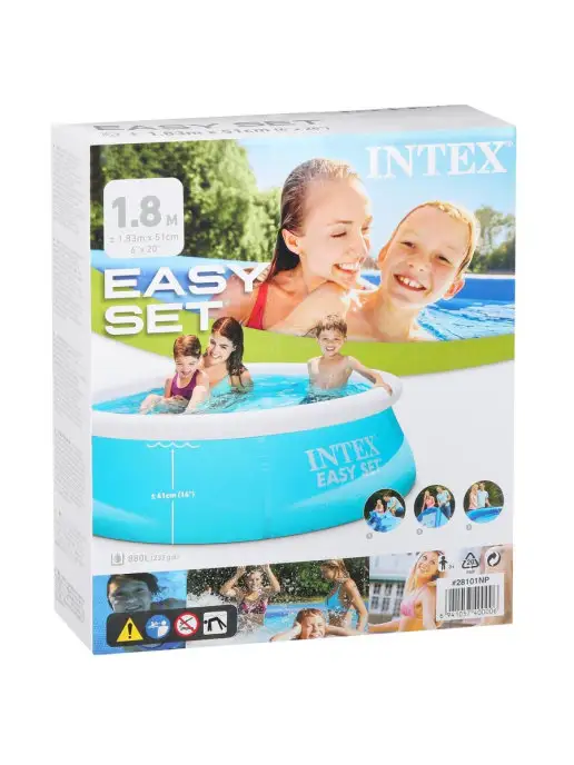 Intex Бассейн надувной 183x51 см, 183x51 см, фото 2