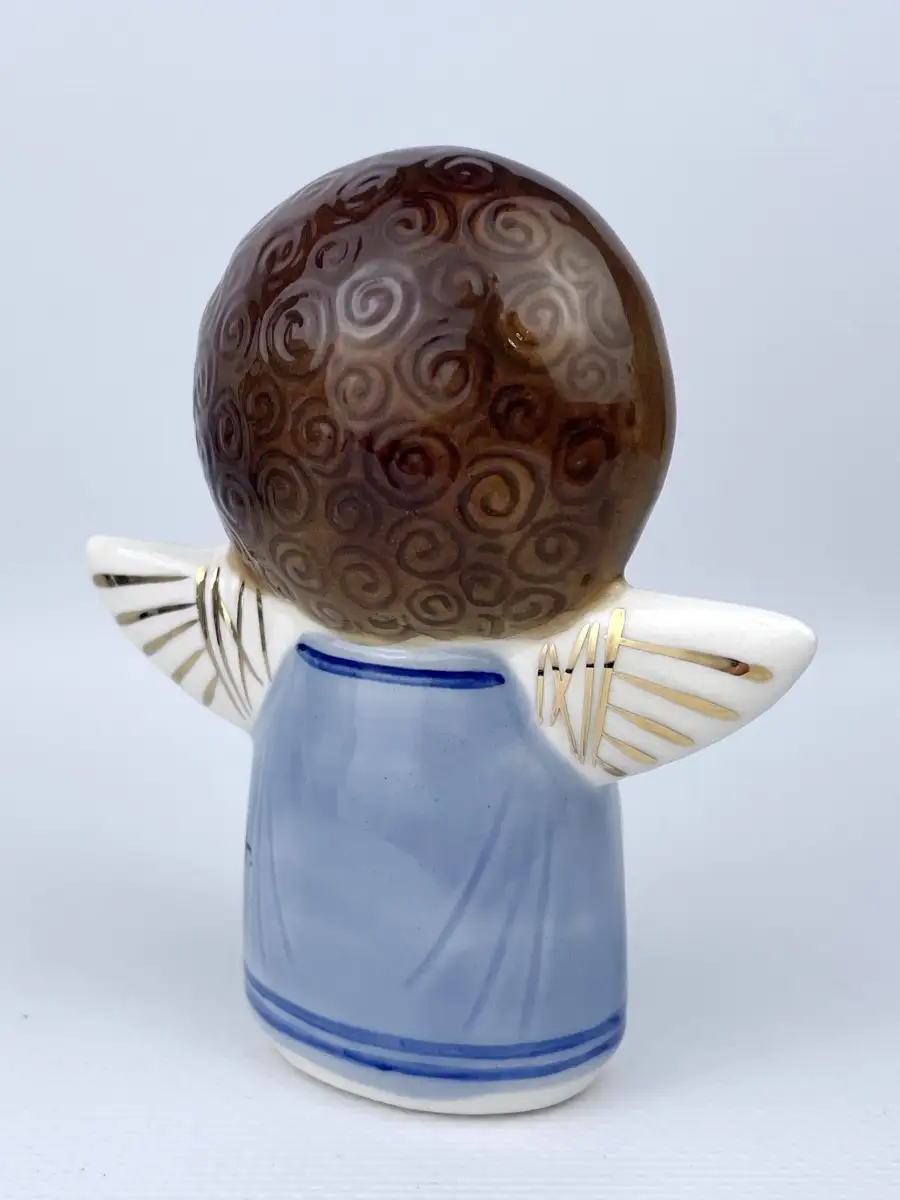 Фигурка ангел с овечкой из фарфора, статуэтка Ceramic Fauna 70360792 купить  за 2 001 ₽ в интернет-магазине Wildberries