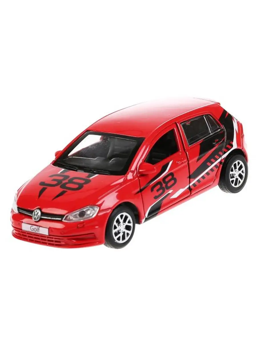 Модель Volkswagen Golf, Спорт, инерция GОLF-S Технопарк 70360826 купить за  575 ₽ в интернет-магазине Wildberries