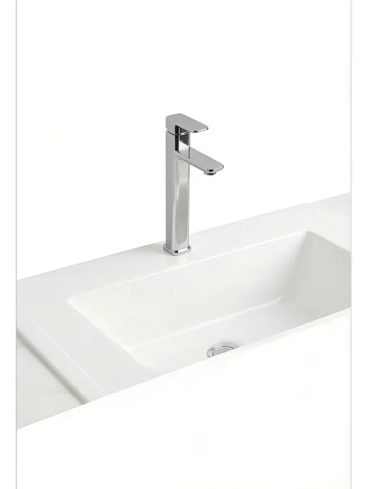 Elvan-bathroom Смеситель для ванны, серый, для раковины, фото 3