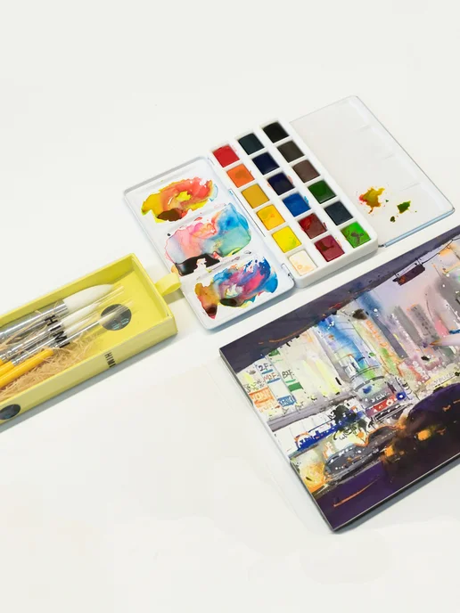 Color KIT Кисти для рисования HIMI набор 3 шт, 3 шт, фото 5