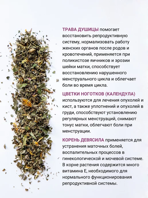 Дивеевское подворье Гинекологический сбор монастырский травяной чай, вариант, фото 7