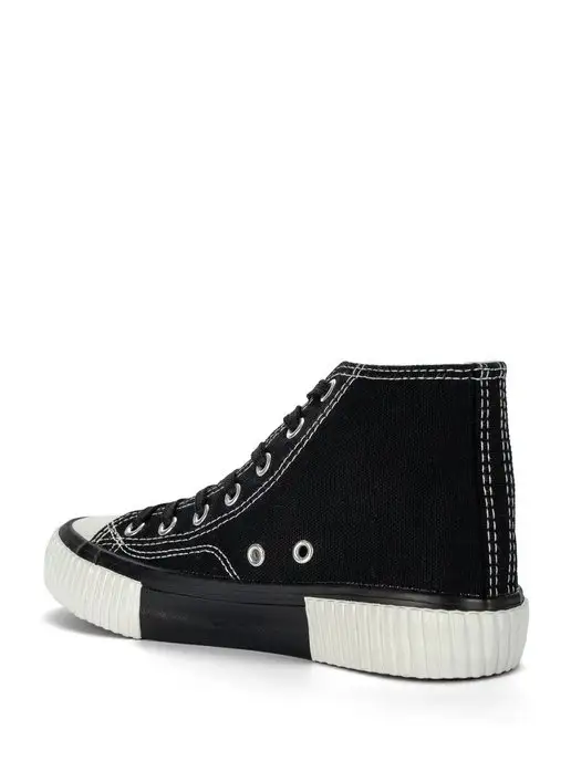 CONVERSE / кеды Кеды высокие текстильные, черный, фото 5