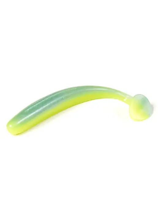 Lucky John Виброхвосты съедобные искусственные SLIM SHAKER 7.6см T57, голубой, фото 2