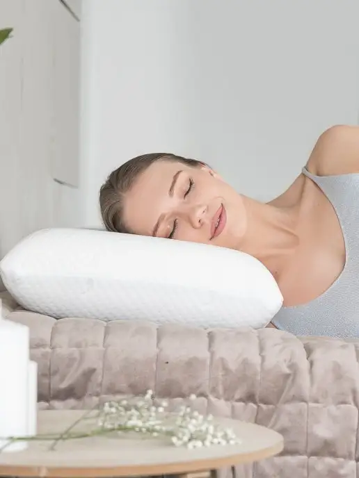 WOWSLEEP Подушка анатомическая для сна, белый, фото 7